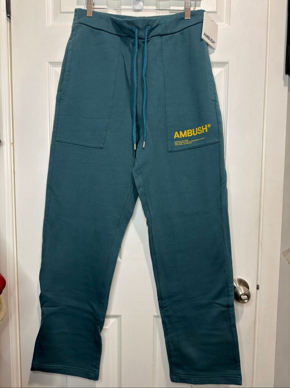 AMBUSH men’s fleece workshop lounge pants Large